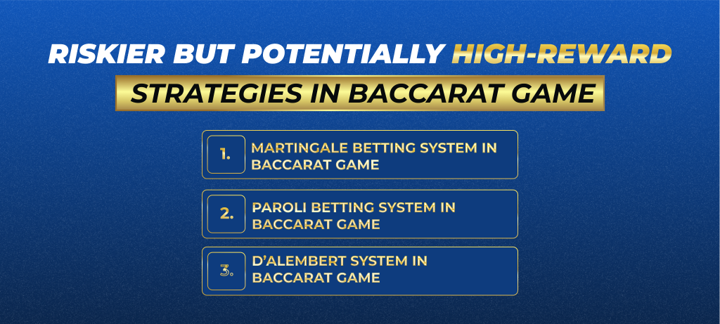 High Risk Baccarat Game Strategy